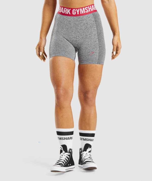 Damske Šortky Gymshark Flex Siva | QG7089456
